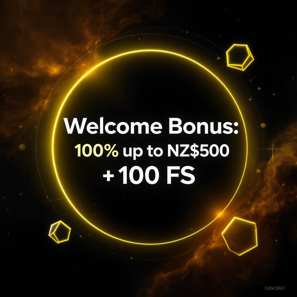 Welcome Bonus: 100% up to NZ$500 + 100 FS