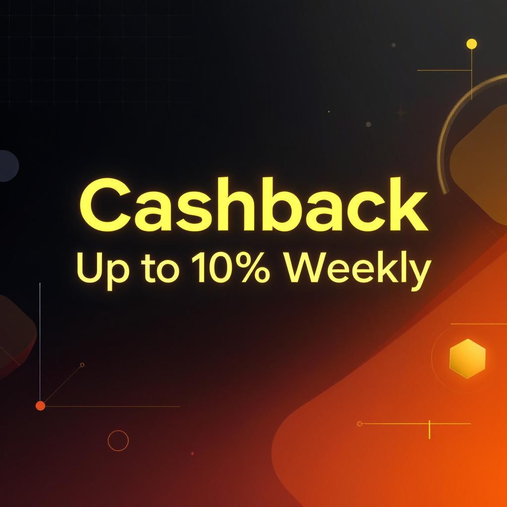 Cashback: Up to 10% Weekly